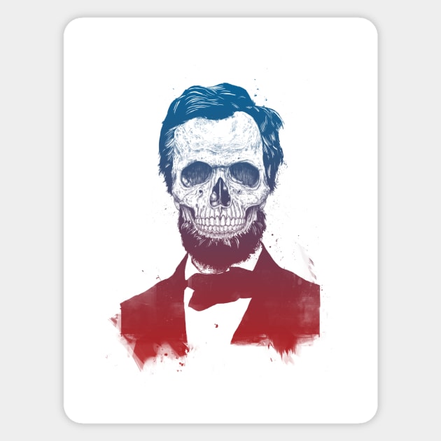 Dead Lincoln Sticker by soltib